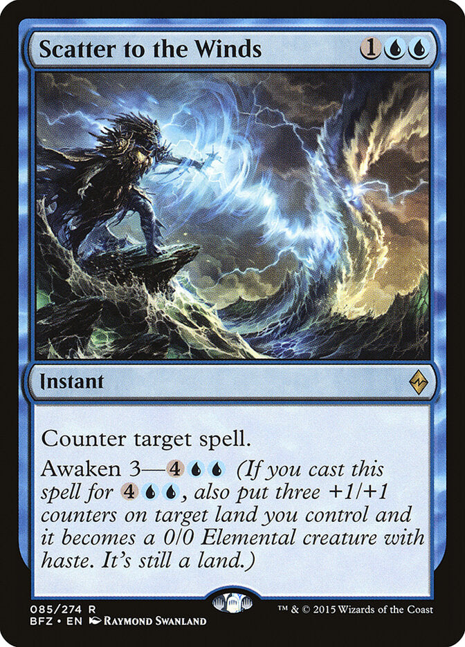 Scatter to the Winds - carta Magic The Gathering