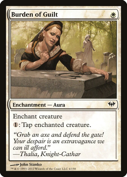 Burden of Guilt - carta Magic The Gathering