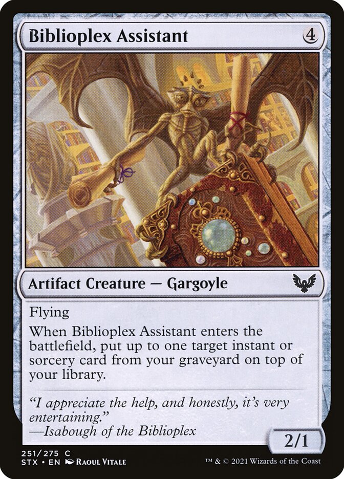 Biblioplex Assistant - carta Magic The Gathering