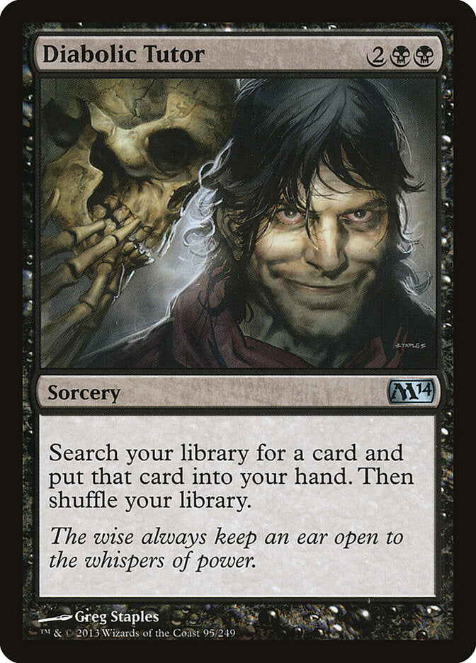 Diabolic Tutor - carta Magic The Gathering
