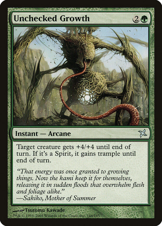 Unchecked Growth - carta Magic The Gathering
