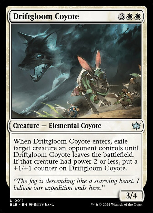 Driftgloom Coyote - carta Magic The Gathering