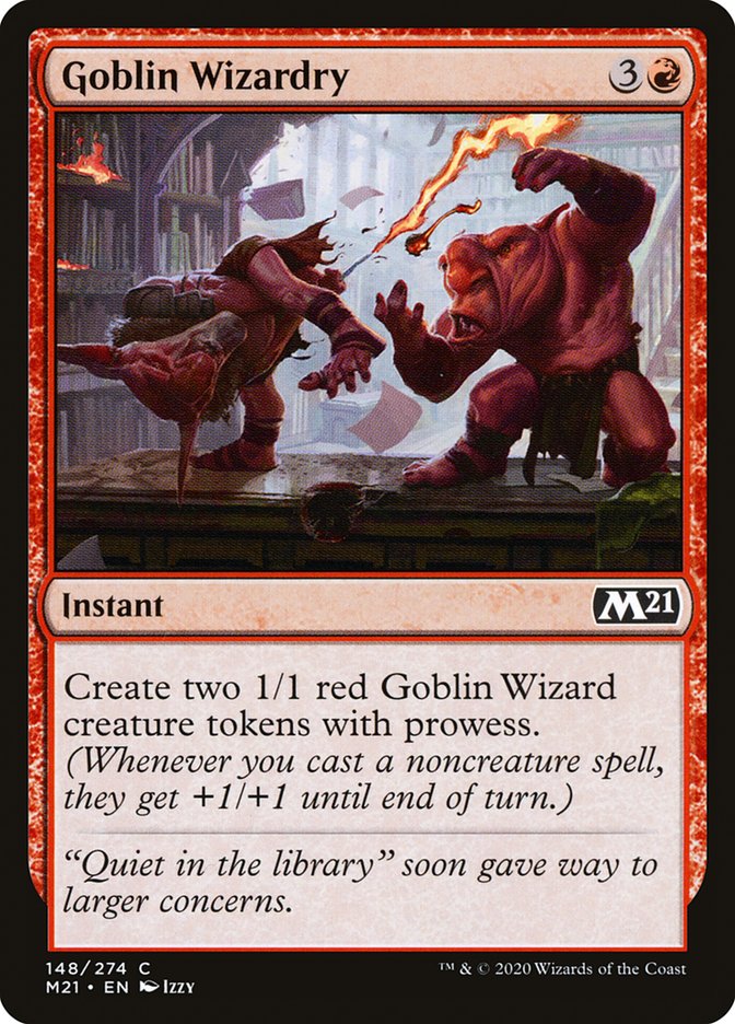 Goblin Wizardry - carta Magic The Gathering