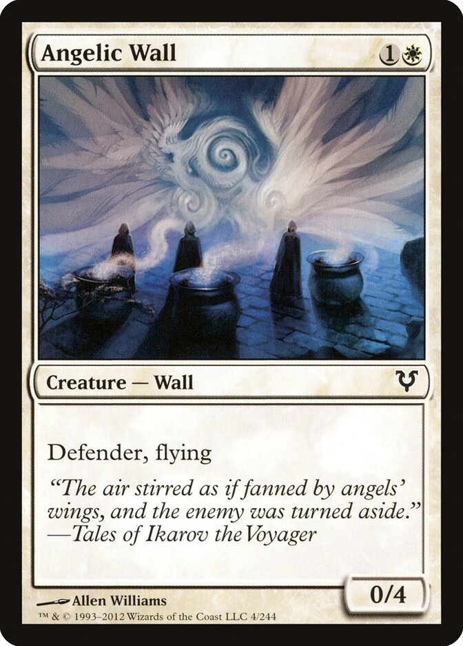 Angelic Wall - carta Magic The Gathering