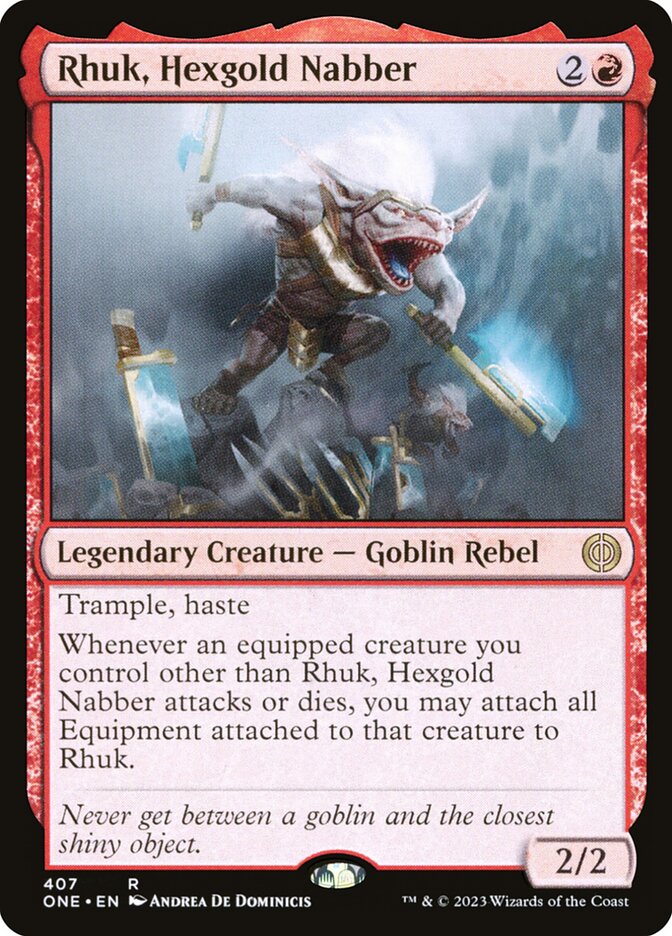 Rhuk, Hexgold Nabber - carta Magic The Gathering