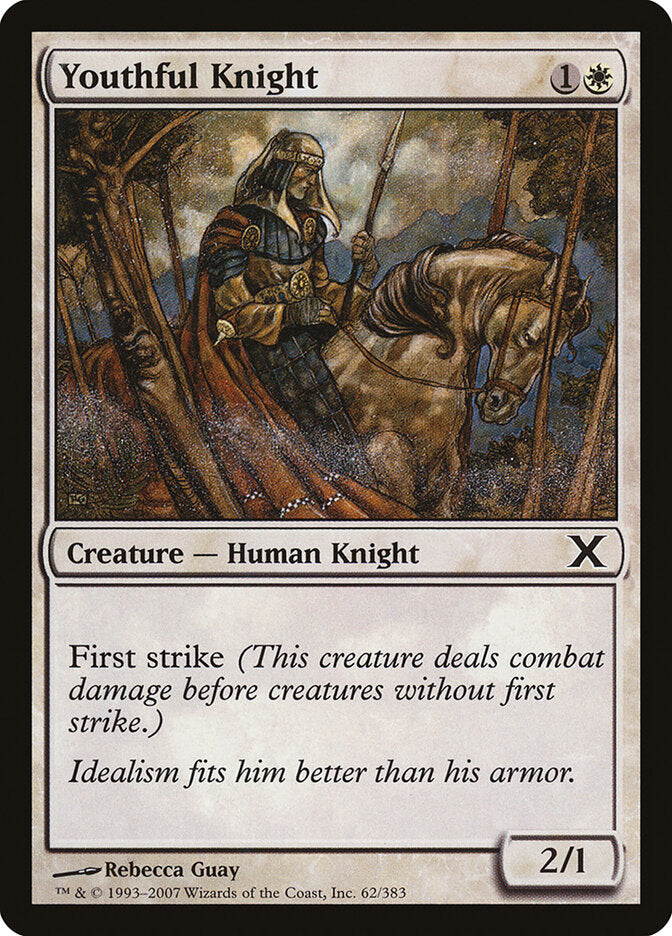 Youthful Knight - carta Magic The Gathering