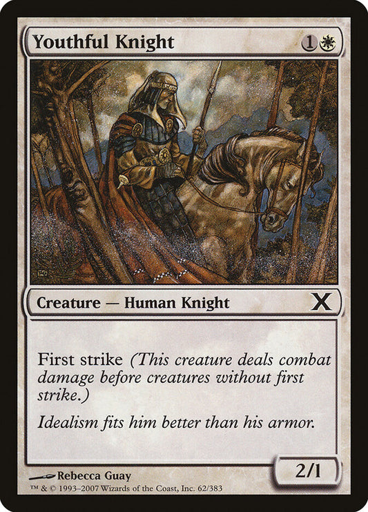 Youthful Knight - carta Magic The Gathering