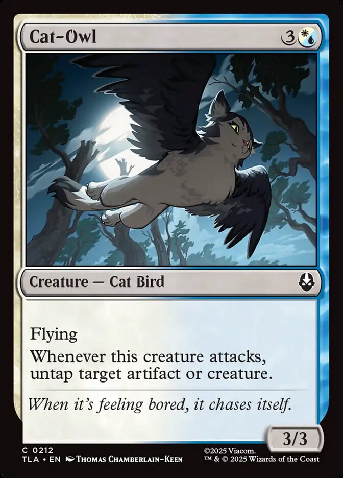 Cat-Owl - carta Magic The Gathering
