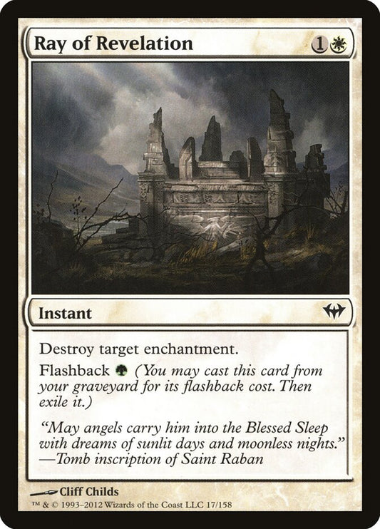 Ray of Revelation - carta Magic The Gathering
