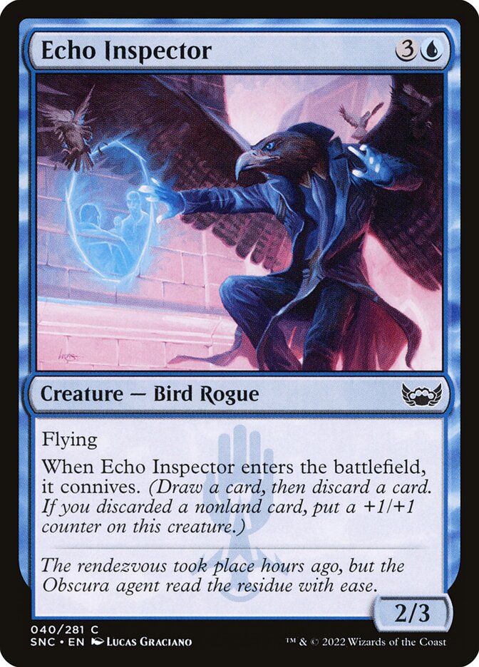 Echo Inspector - carta Magic The Gathering