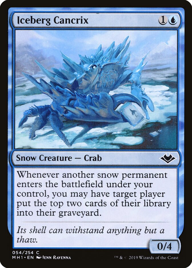 Iceberg Cancrix - carta Magic The Gathering