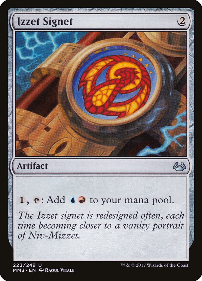Izzet Signet - carta Magic The Gathering
