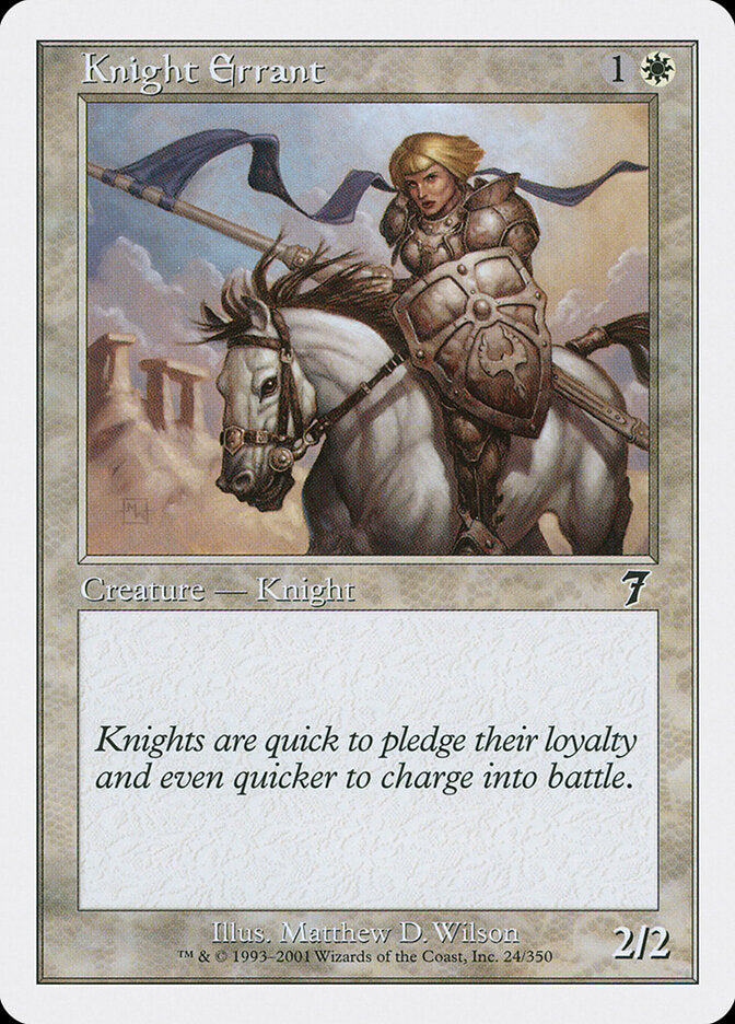 Knight Errant - carta Magic The Gathering