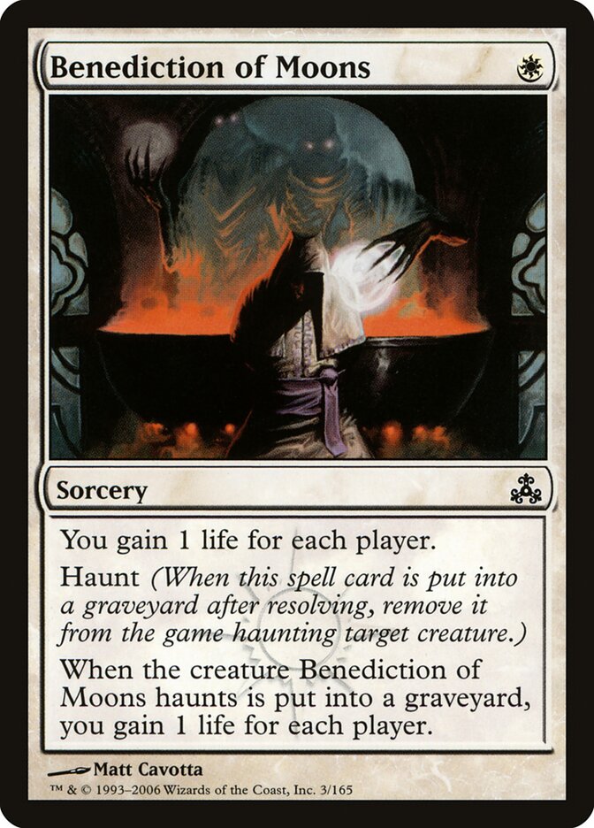 Benediction of Moons - carta Magic The Gathering