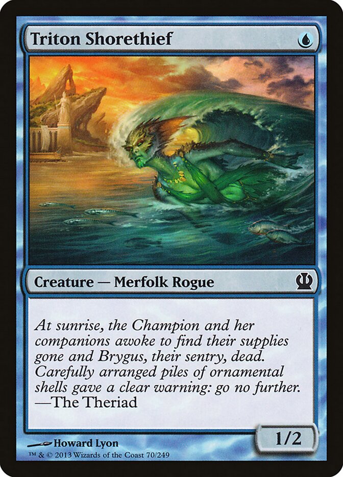 Triton Shorethief - carta Magic The Gathering