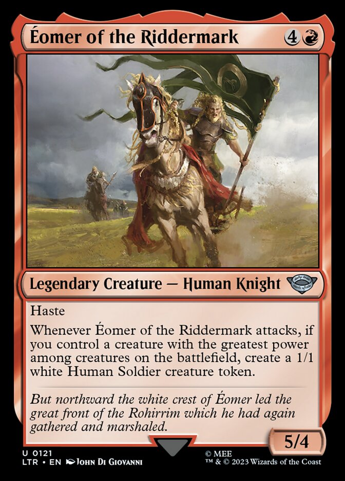 Éomer of the Riddermark - carta Magic The Gathering