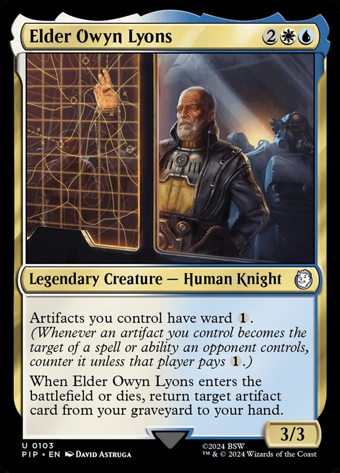 Elder Owyn Lyons - carta Magic The Gathering