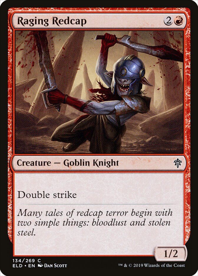 Raging Redcap - carta Magic The Gathering