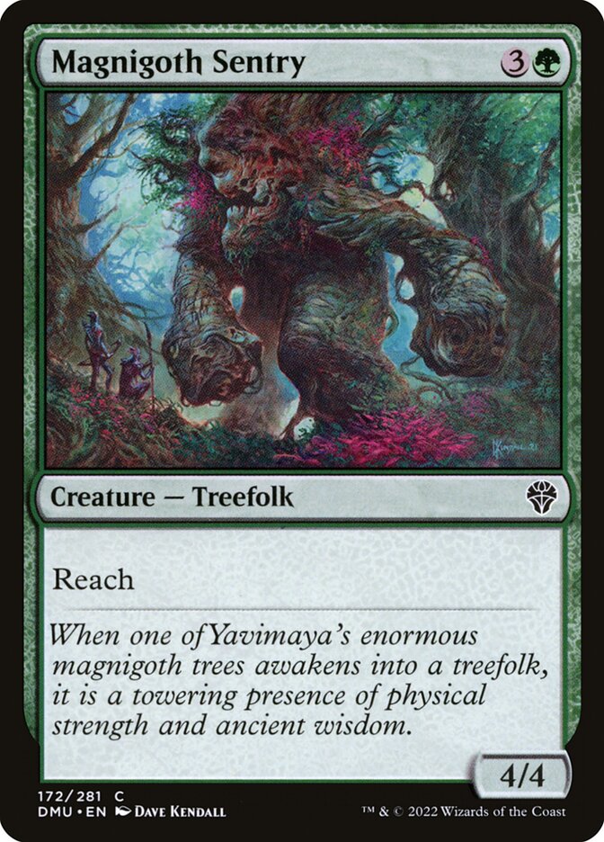 Magnigoth Sentry - carta Magic The Gathering