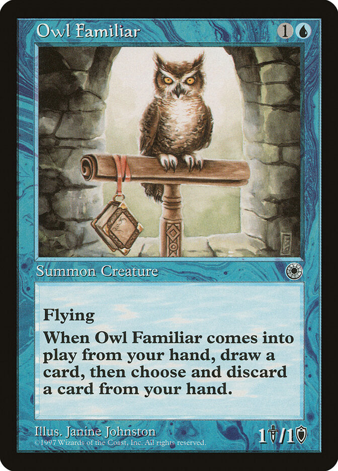 Owl Familiar - carta Magic The Gathering
