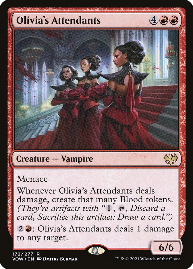 Olivia's Attendants - carta Magic The Gathering