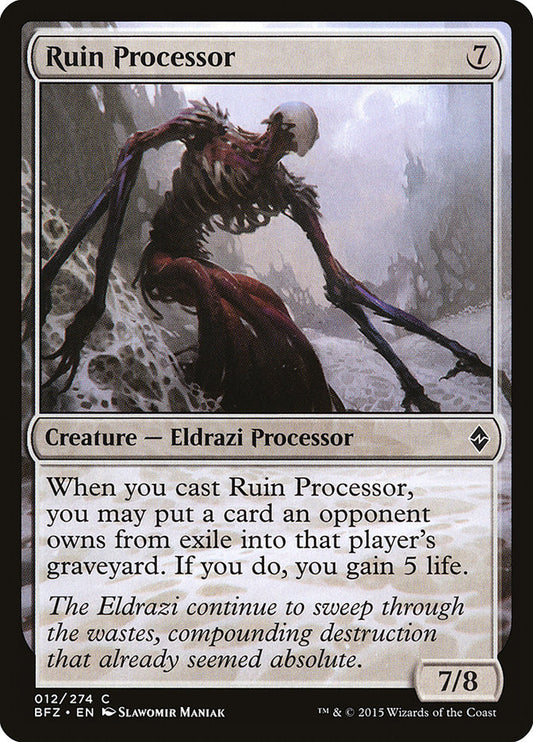 Ruin Processor - BFZ-012-NF-STD
