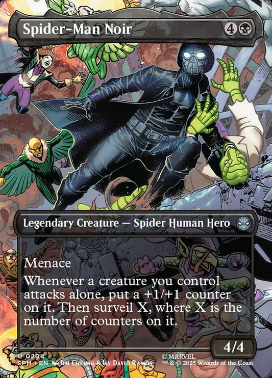 Spider-Man Noir - SPM-204-NF-BF-FA-FUL-INV-LDG