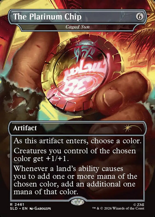 Caged Sun - carta Magic The Gathering