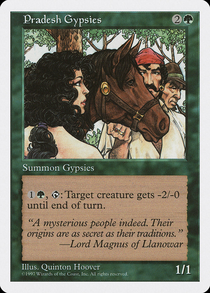 Pradesh Gypsies - carta Magic The Gathering