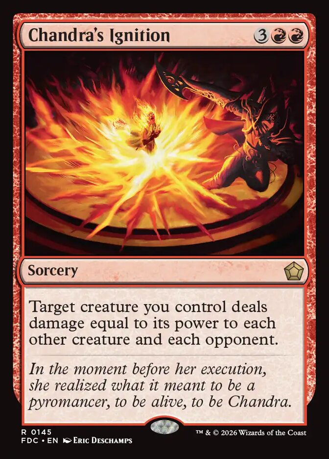 Chandra's Ignition - carta Magic The Gathering