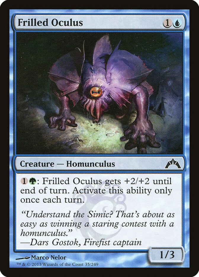 Frilled Oculus - carta Magic The Gathering