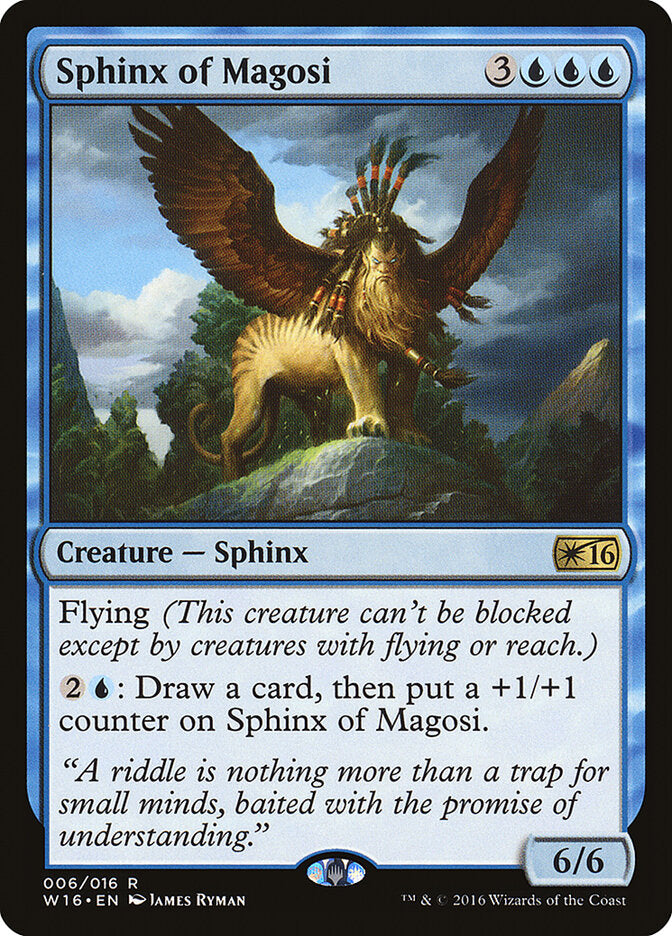 Sphinx of Magosi - carta Magic The Gathering