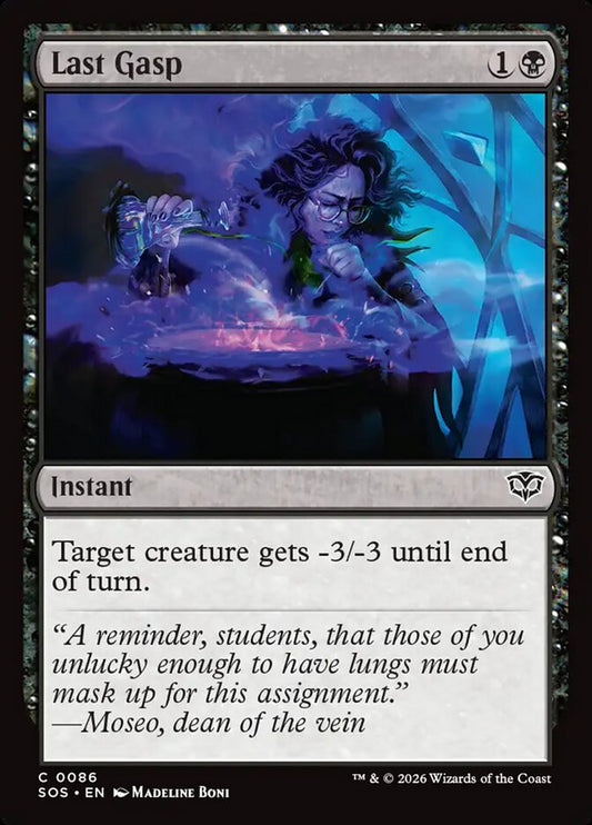 Last Gasp - carta Magic The Gathering