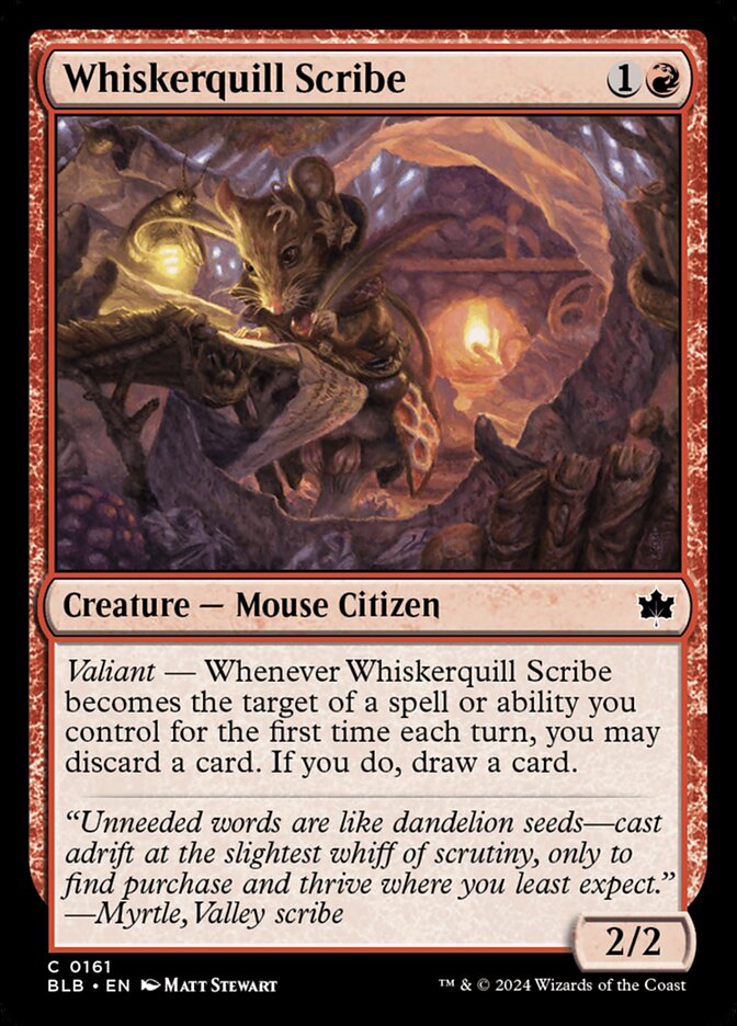 Whiskerquill Scribe - carta Magic The Gathering