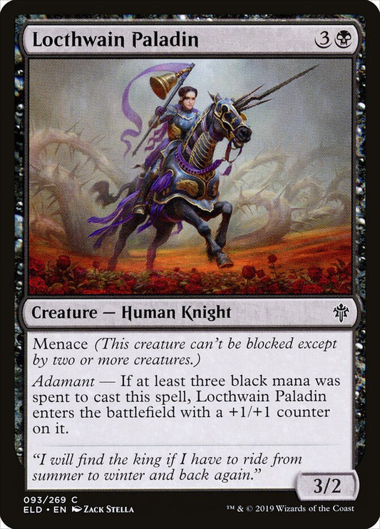 Locthwain Paladin - carta Magic The Gathering