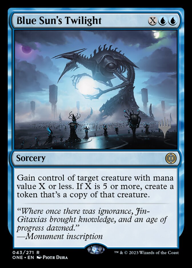 Blue Sun's Twilight - carta Magic The Gathering