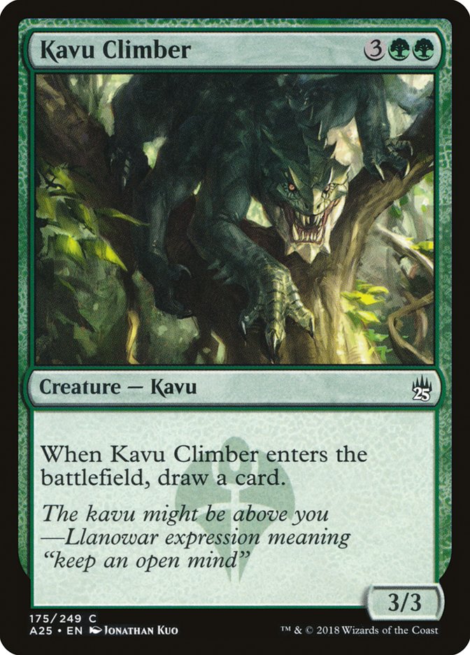 Kavu Climber - carta Magic The Gathering