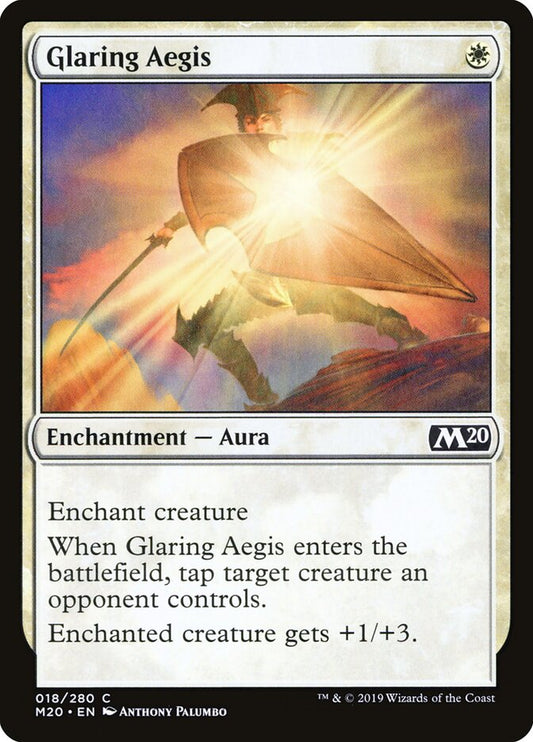 Glaring Aegis - carta Magic The Gathering