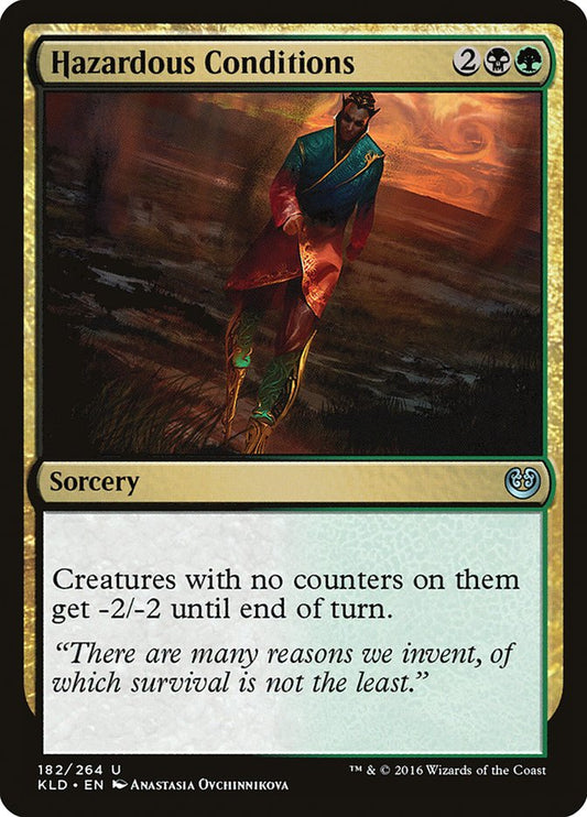 Hazardous Conditions - KLD-182-NF-STD