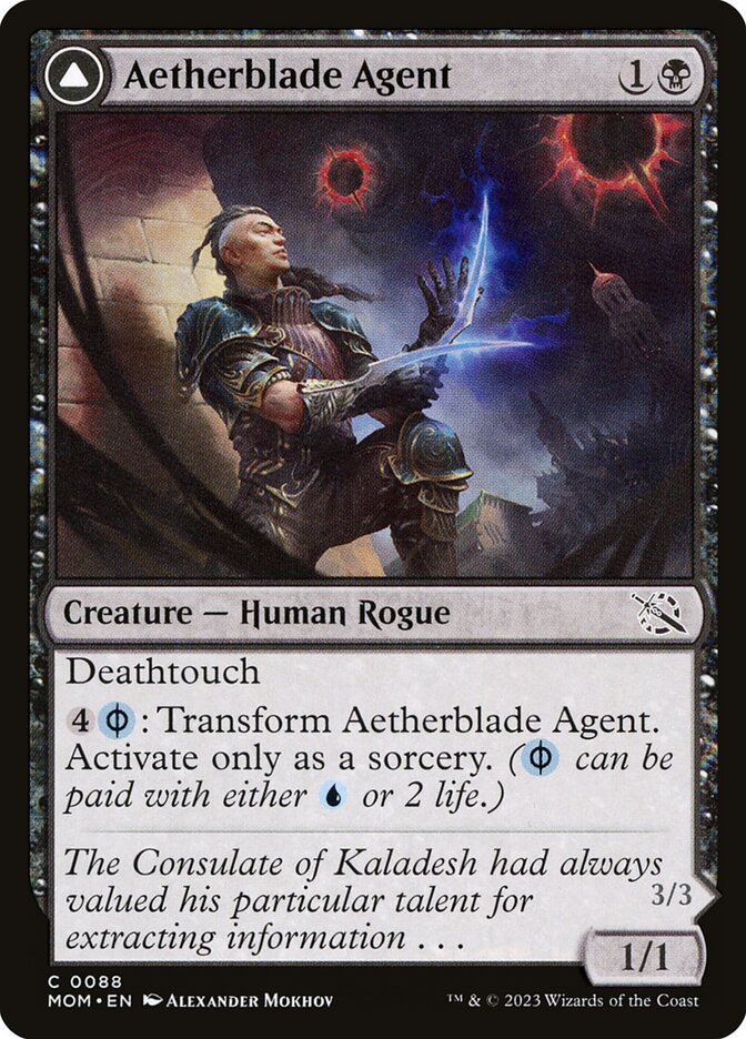 Aetherblade Agent - carta Magic The Gathering