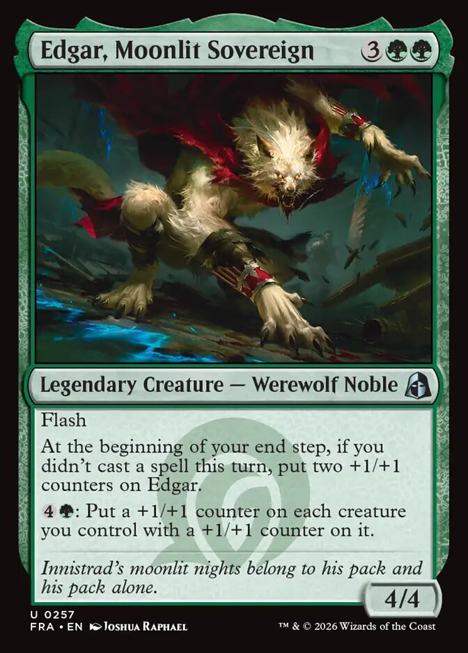Edgar, Moonlit Sovereign - carta Magic The Gathering