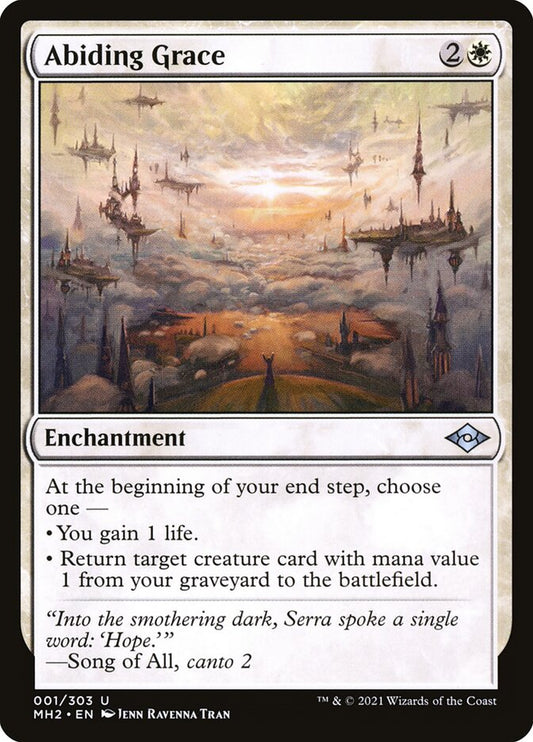 Abiding Grace - carta Magic The Gathering