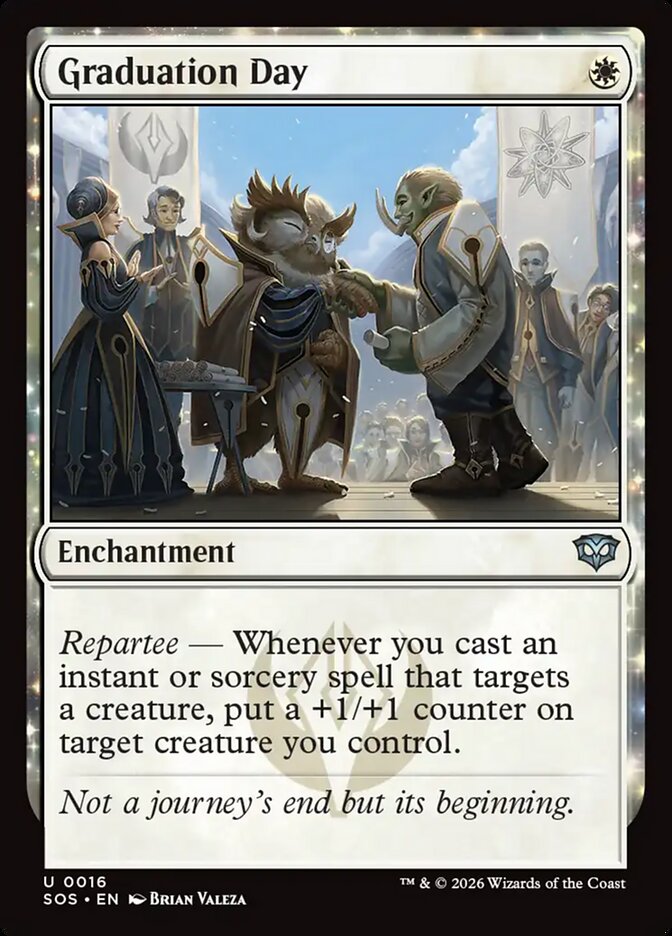 Graduation Day - carta Magic The Gathering