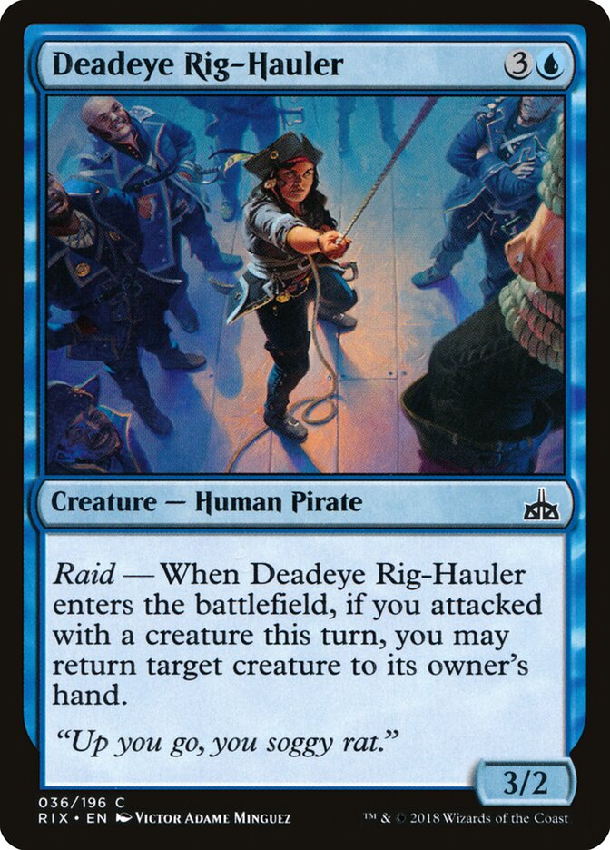 Deadeye Rig-Hauler - carta Magic The Gathering