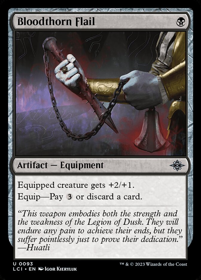 Bloodthorn Flail - carta Magic The Gathering