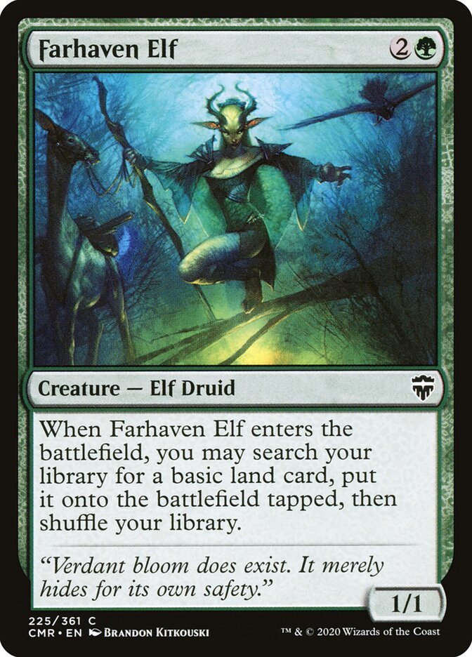 Farhaven Elf - carta Magic The Gathering