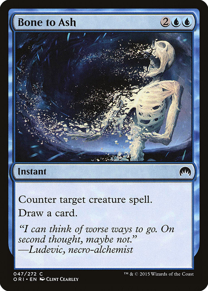 Bone to Ash - carta Magic The Gathering