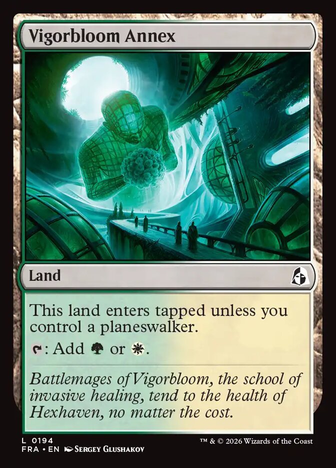 Vigorbloom Annex - carta Magic The Gathering
