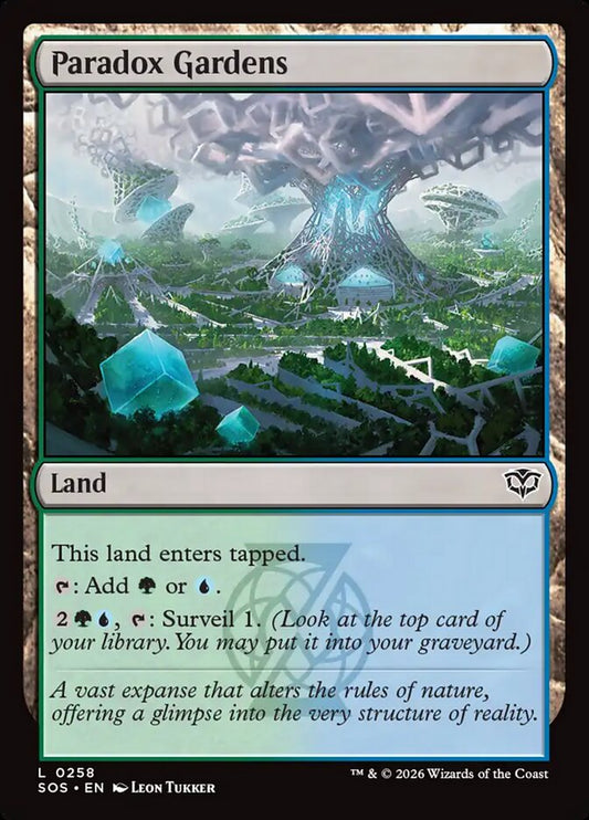 Paradox Gardens - carta Magic The Gathering