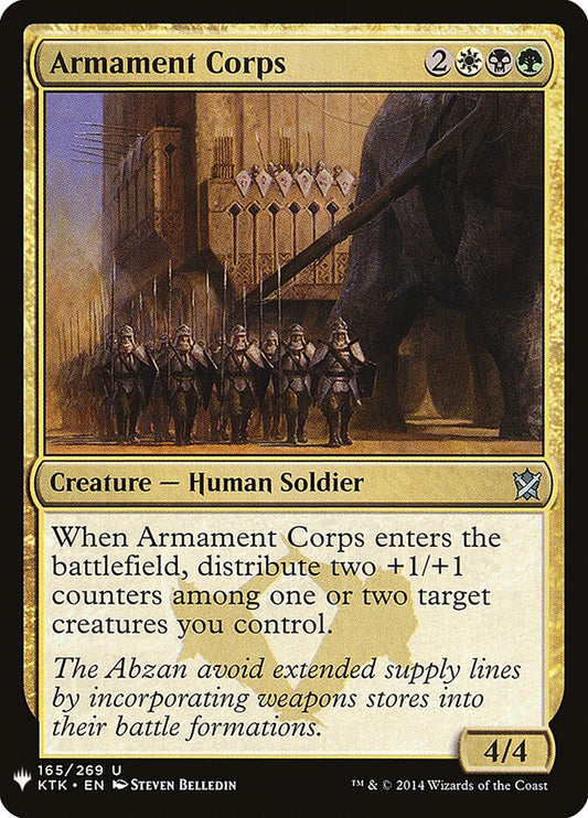 Armament Corps - carta Magic The Gathering
